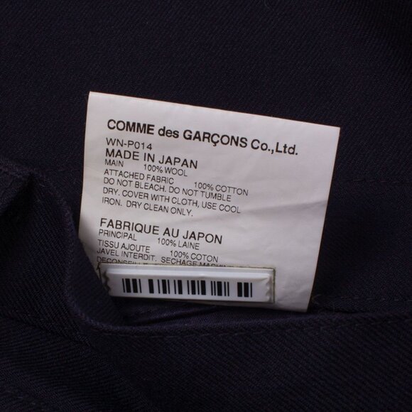 JUNYA WATANABE x CDG A/W 2014 Dark Navy Denim Patch Back Pocket Pants - Picture 5 of 6